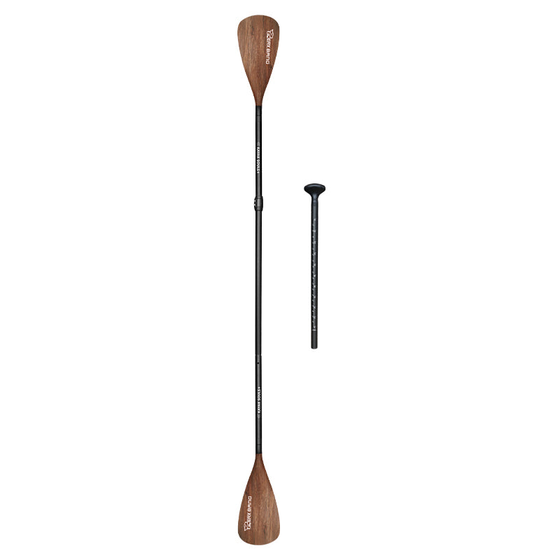 TIGERXBANG Adjustable Multifunctional-Double-Blade/ Wooden Paddle