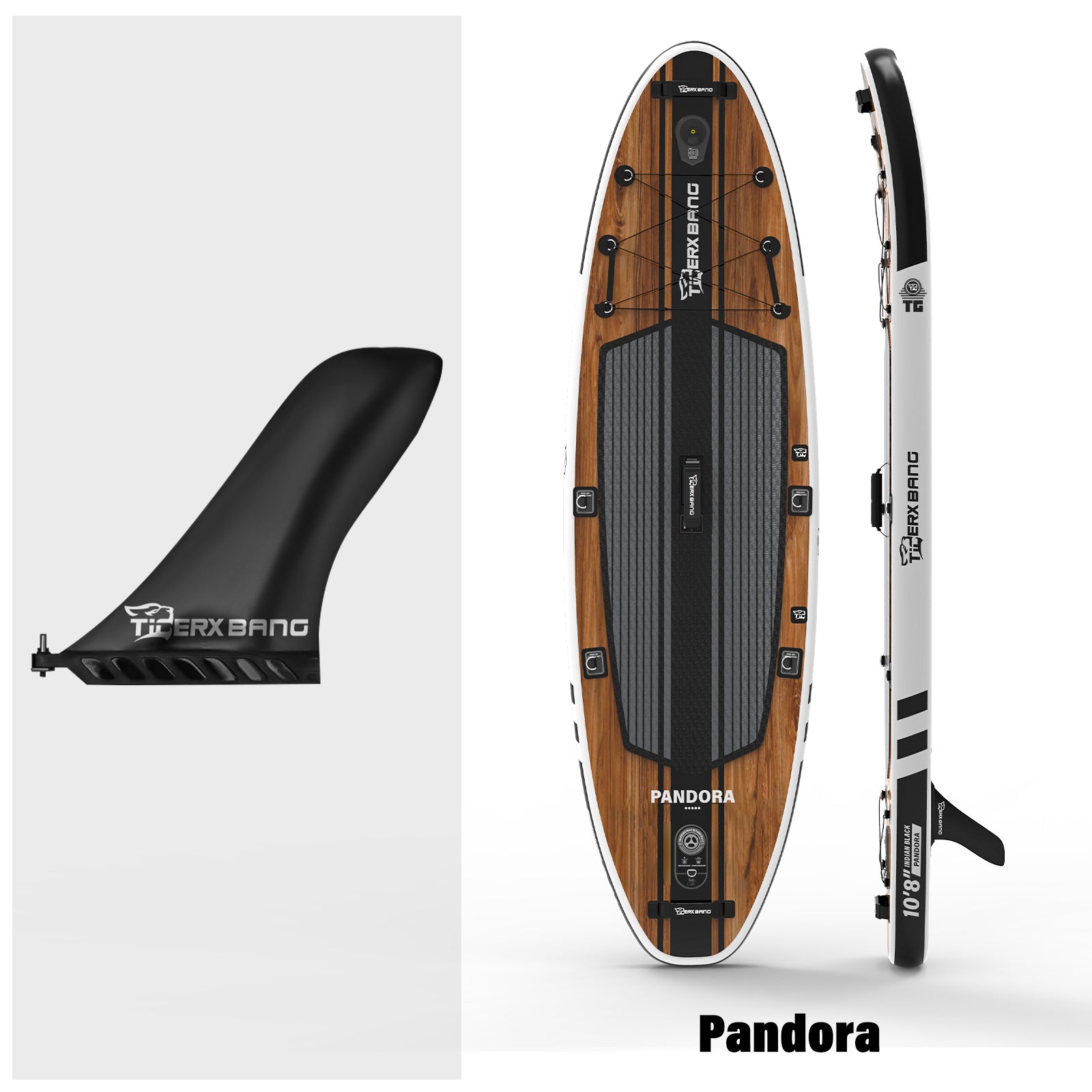 Paddle Board Fin/ Fits US Standard Fin Box (Pandora Collection 10.8' AVAILABILITY)