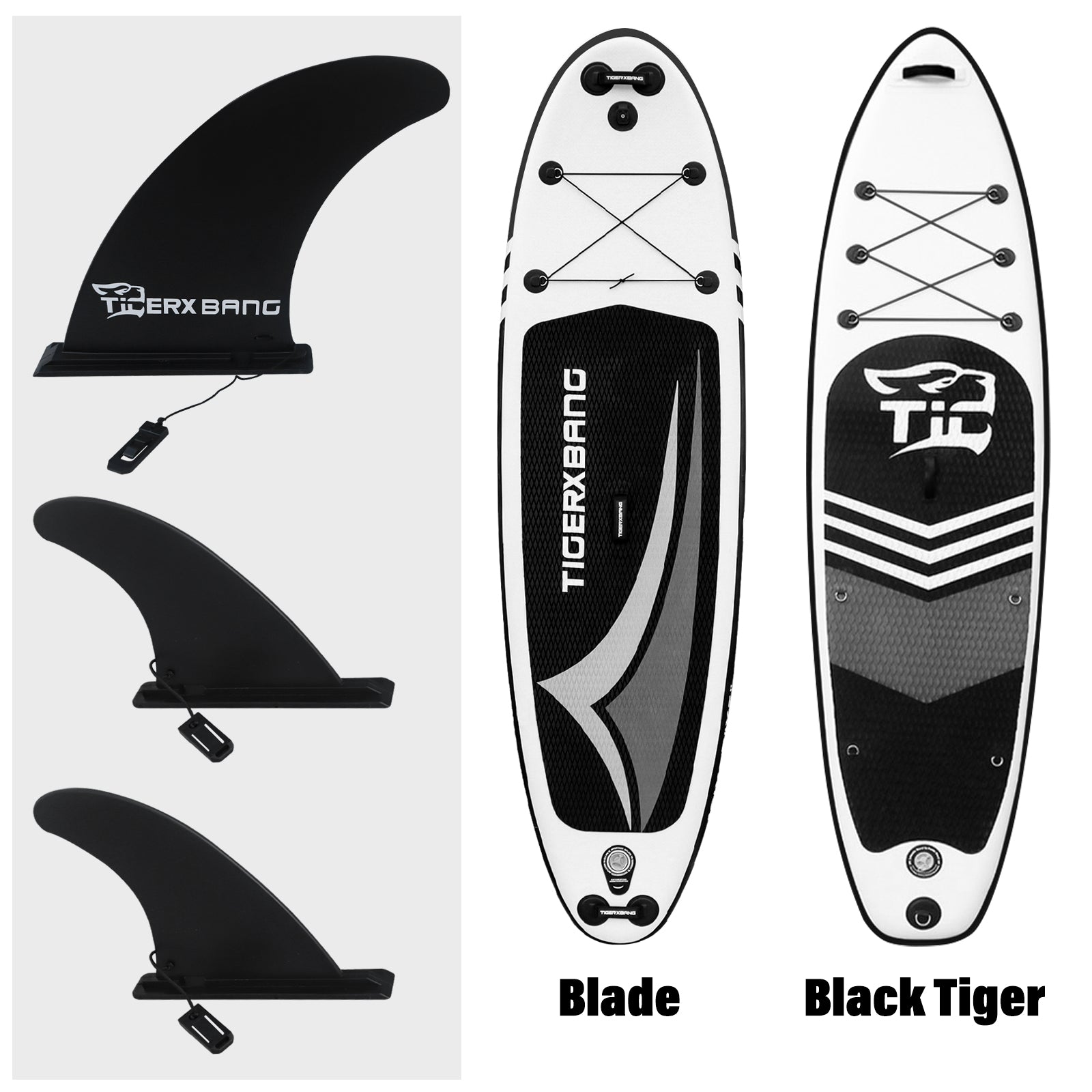 TIGERXBANG-Replacement Fin & Small Fins & 3PCS (For Other Models)