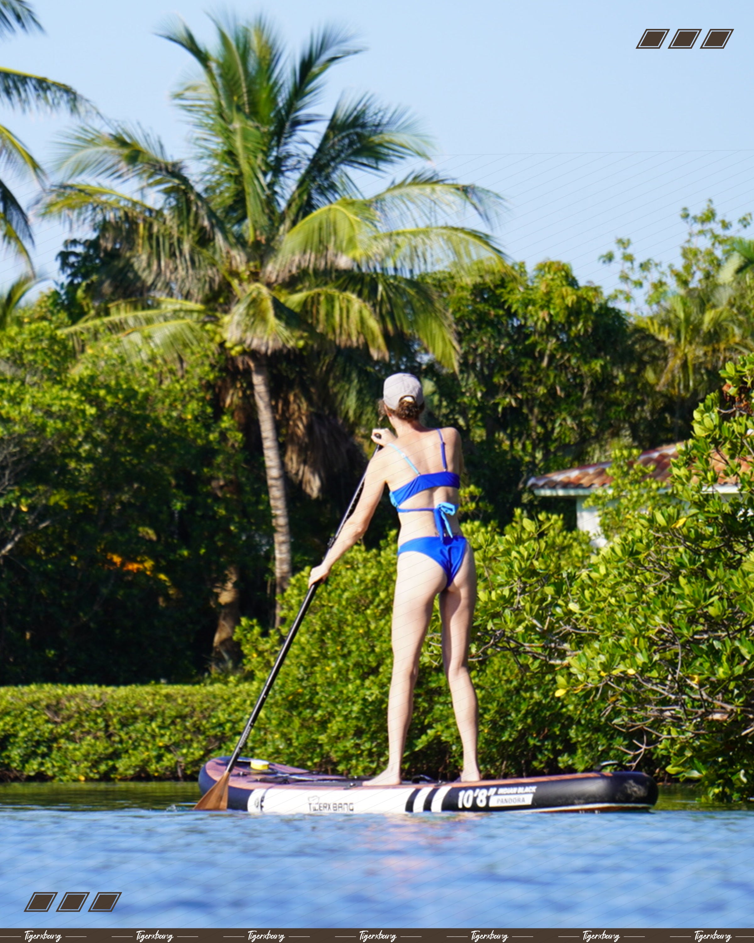 Paddle Board 10.8' Stand Up Paddle Board - TIGERXBANG