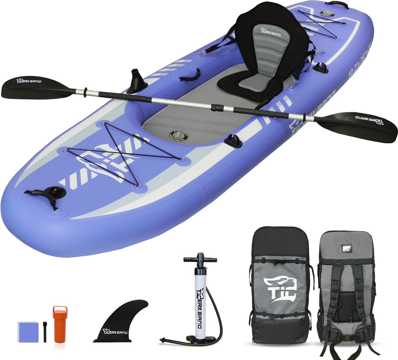 TIGERXBANG 10'2" Inflatable Kayak