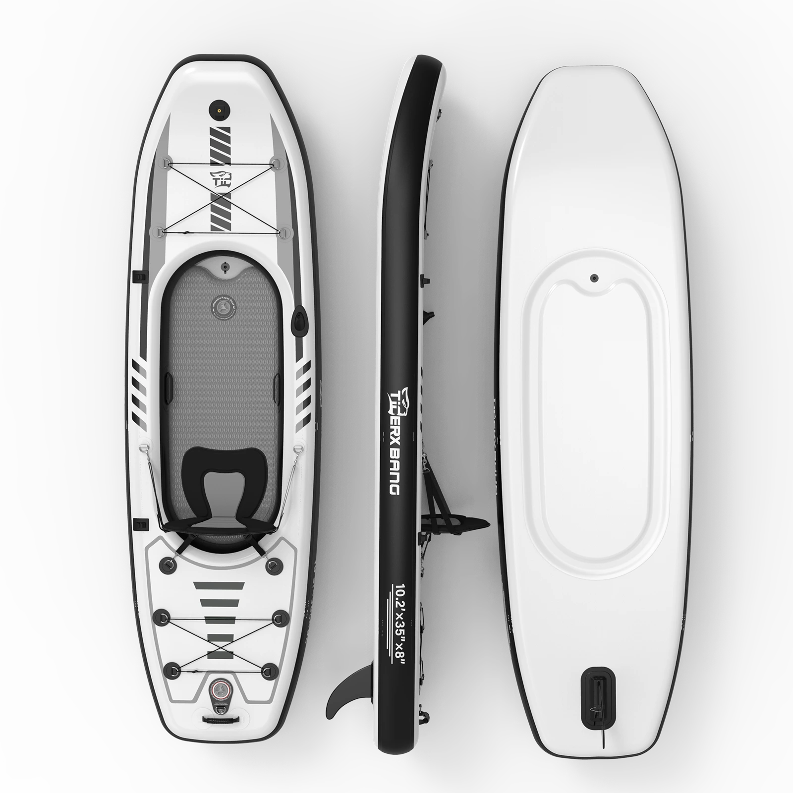 TIGERXBANG 10'2" Inflatable Kayak