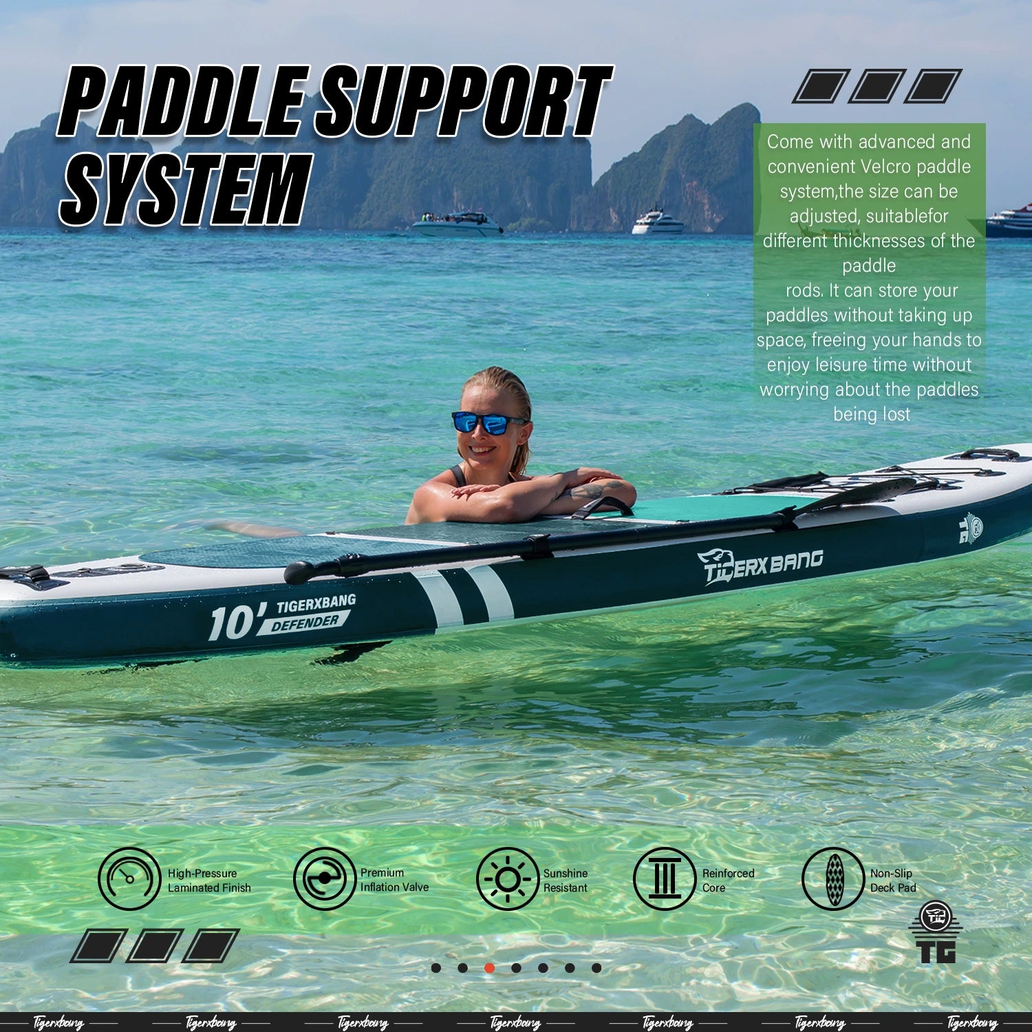 TIGERXBANG Defender 10' All Round Stand Up Paddle Boards