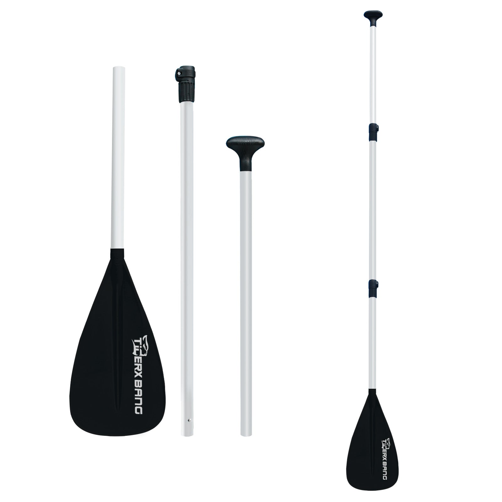 TIGERXBANG-Adjustable 3-Piece Paddle-Single Blade