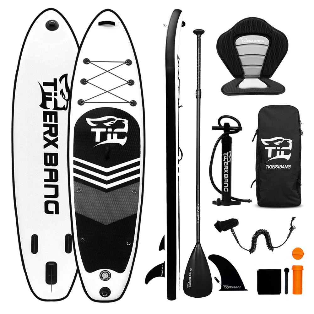 TIGERXBANG Black Knight 10'6" Inflatable Paddle Boards