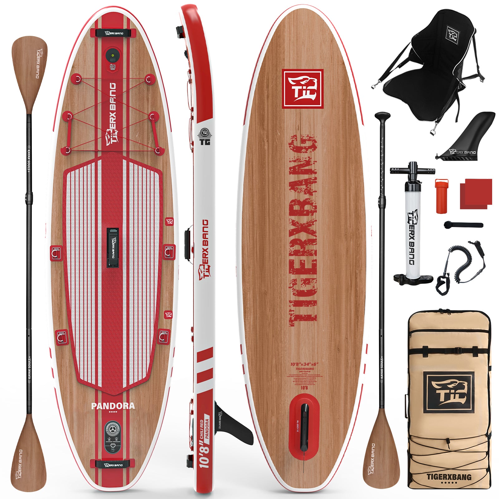 Paddle Board 10.8' Stand Up Paddle Board - TIGERXBANG