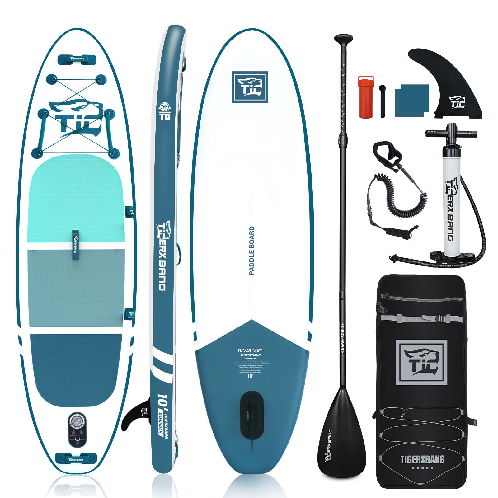 TIGERXBANG Defender 10' All Round Stand Up Paddle Boards
